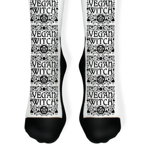 Vegan Witch Sock