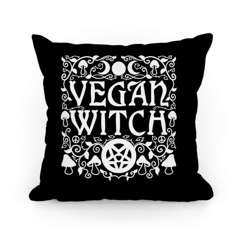 Vegan Witch Pillow