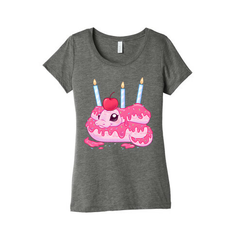 Cake Snake Womens T-Shirt