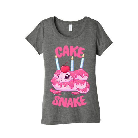 Cake Snake Womens T-Shirt