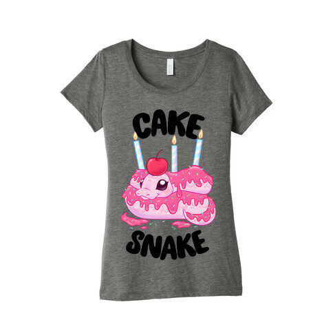 Cake Snake Womens T-Shirt