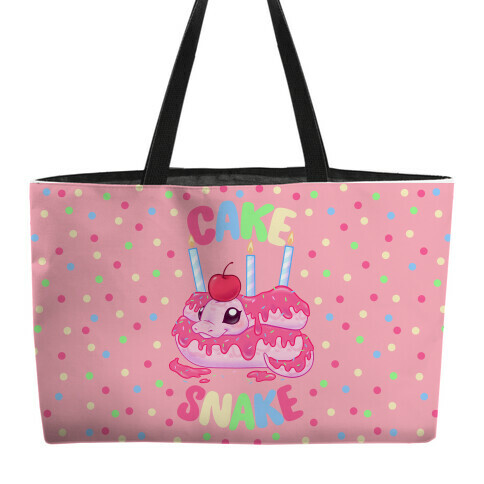 Cake Snake Weekender Tote