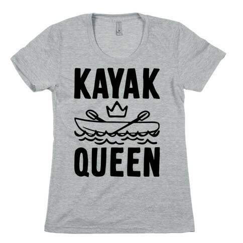 Kayak Queen Womens T-Shirt