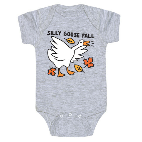 Silly Goose Fall Baby One-Piece