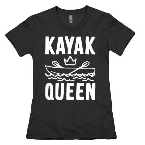 Kayak Queen Womens T-Shirt