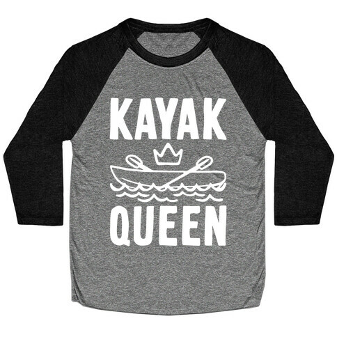 Kayak Queen Baseball Tee