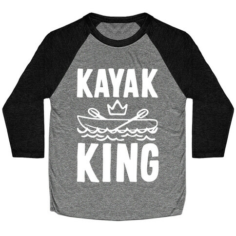 Kayak King Baseball Tee