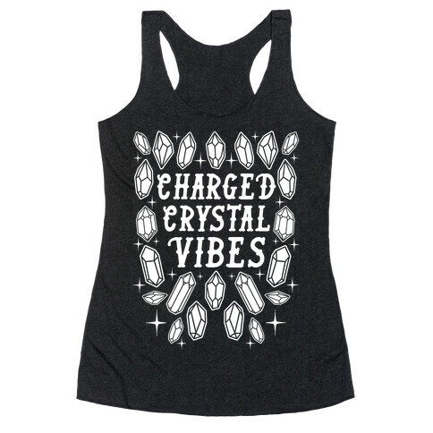 Charged Crystal Vibes Racerback Tank Top