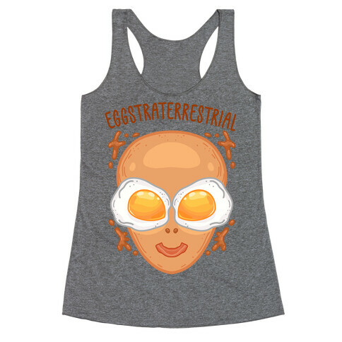 Eggstraterrestrial Racerback Tank Top