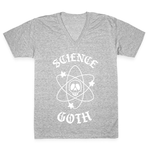 Science Goth V-Neck Tee Shirt