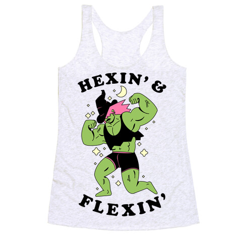 Hexing & Flexing Racerback Tank Top