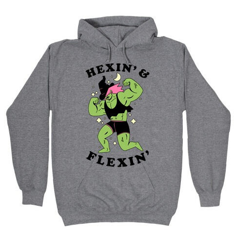 Hexing & Flexing Hooded Sweatshirt