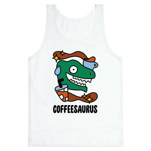 Coffeesaurus Tank Top
