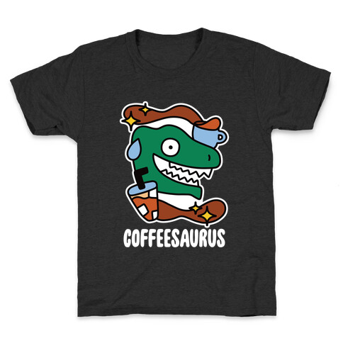 Coffeesaurus Kids T-Shirt