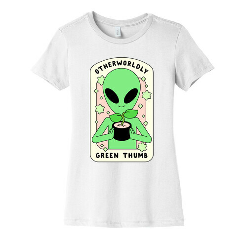Otherworldly Green Thumb Womens T-Shirt