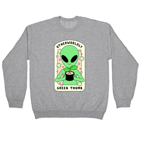 Otherworldly Green Thumb Pullover