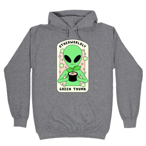 Otherworldly Green Thumb Hooded Sweatshirt