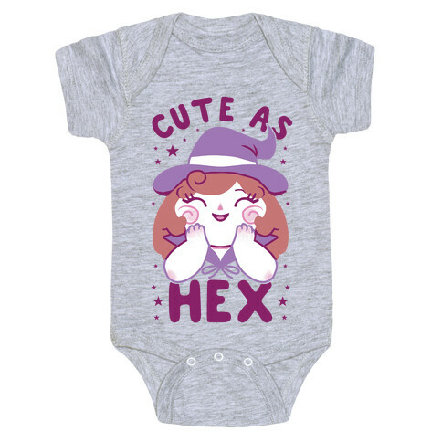 Cute As Hex Baby One-Piece