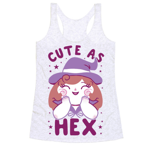 Cute As Hex Racerback Tank Top