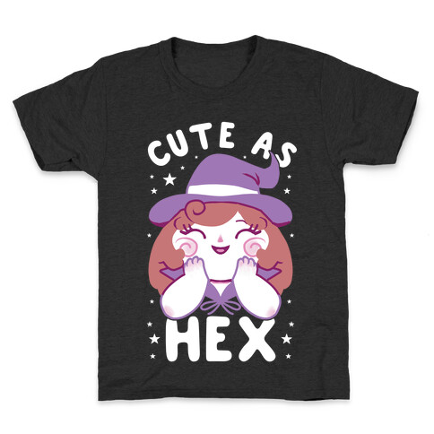 Cute As Hex Kids T-Shirt