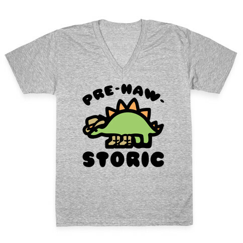 Pre-Haw-Storic V-Neck Tee Shirt