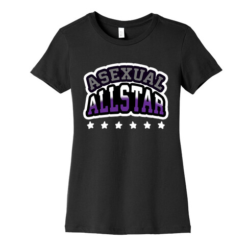 Asexual Allstar Womens T-Shirt