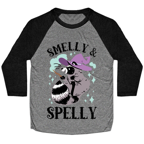 Smelly And Spelly Baseball Tee