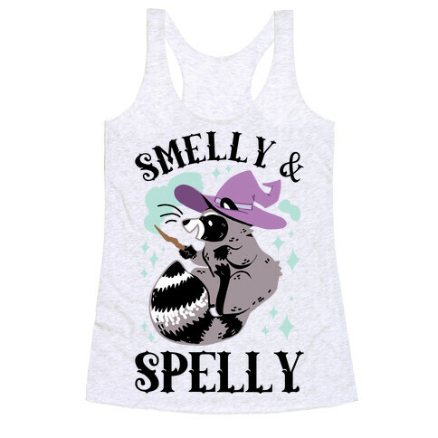 Smelly And Spelly Racerback Tank Top