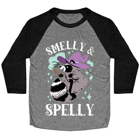 Smelly And Spelly Baseball Tee