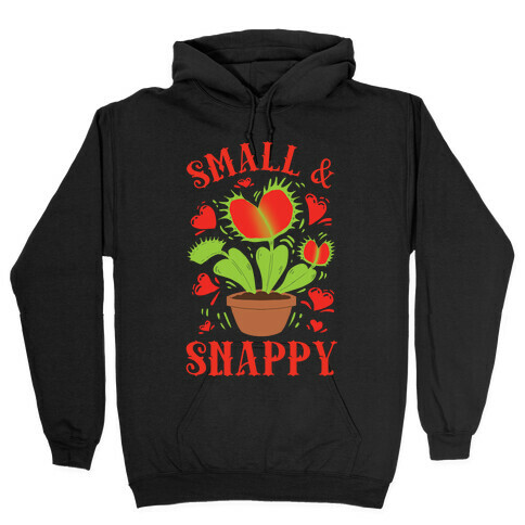 Small And Snappy Hooded Sweatshirt