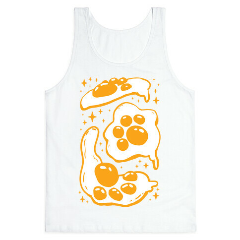 Paw Side Up Eggs Tank Top