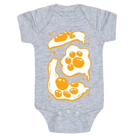 Paw Side Up Eggs Baby One-Piece