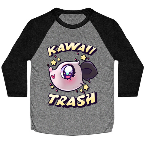Kawaii Trash Baseball Tee