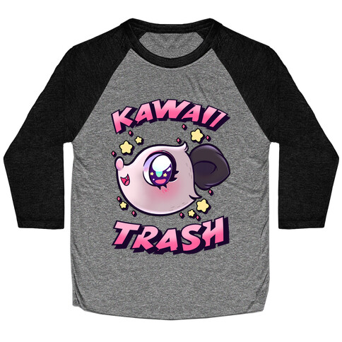 Kawaii Trash Baseball Tee