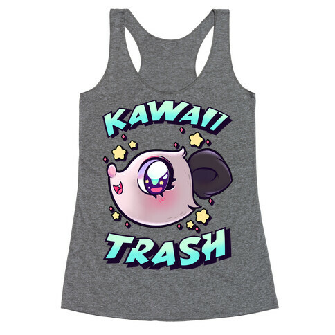Kawaii Trash Racerback Tank Top