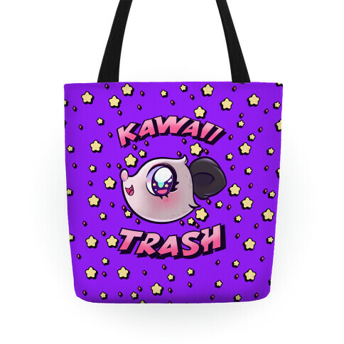 Kawaii Trash Tote