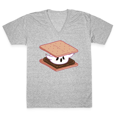 Spooky S'more V-Neck Tee Shirt