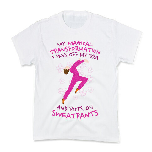 Magical Sweatpants Transformation Kids T-Shirt