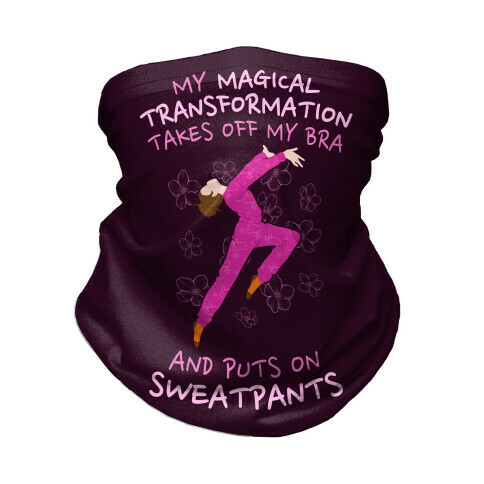 Magical Sweatpants Transformation Neck Gaiter