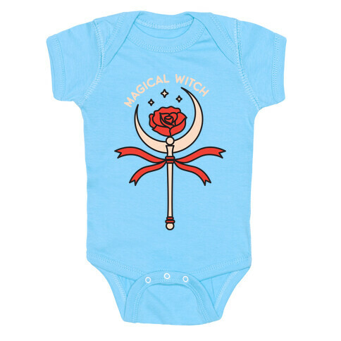 Magical Witch Wand Baby One-Piece