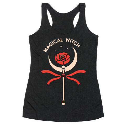 Magical Witch Wand Racerback Tank Top