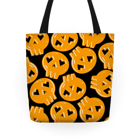 Festive Skull Pattern Tote