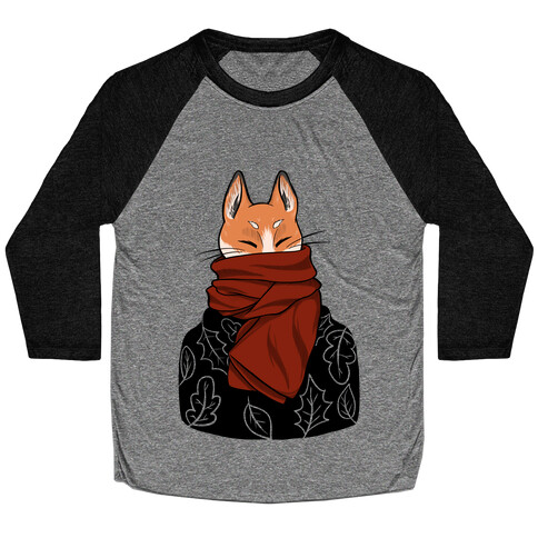 Autumn Fox Baseball Tee