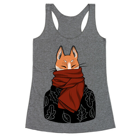 Autumn Fox Racerback Tank Top