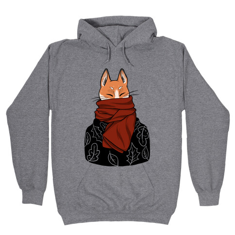 Autumn Fox Hooded Sweatshirt