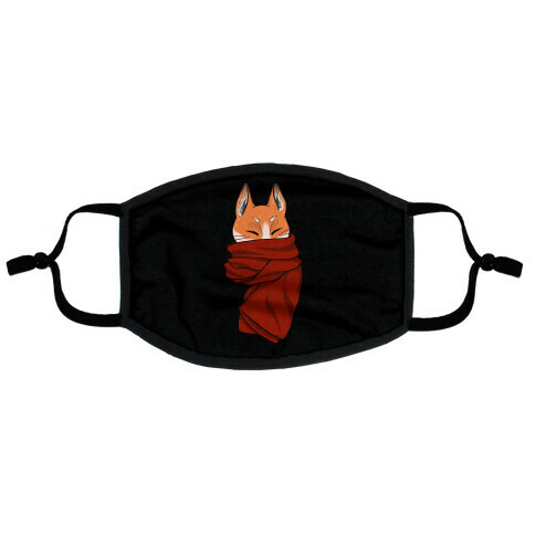 Autumn Fox Flat Face Mask