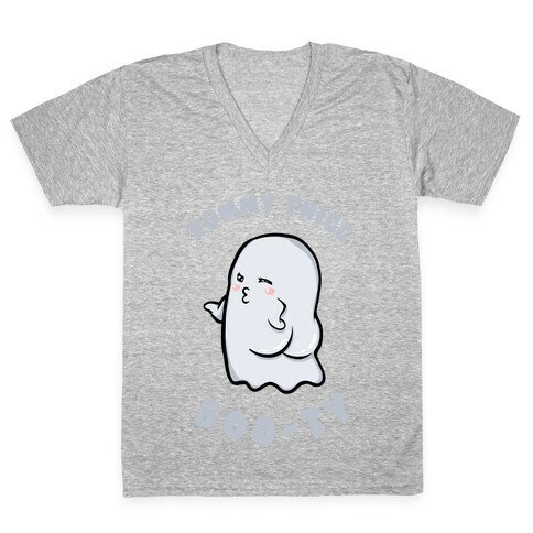 Dummy Thicc Boo-ty V-Neck Tee Shirt