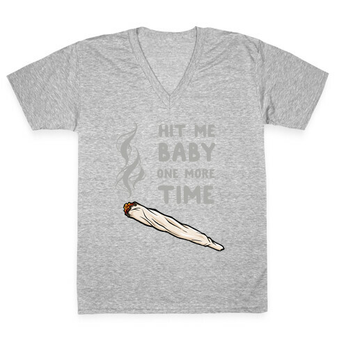 Hit Me Baby One More Time V-Neck Tee Shirt