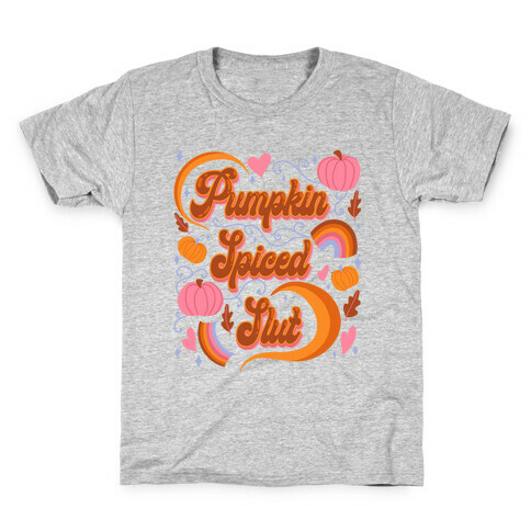 Pumpkin Spiced Slut Kids T-Shirt