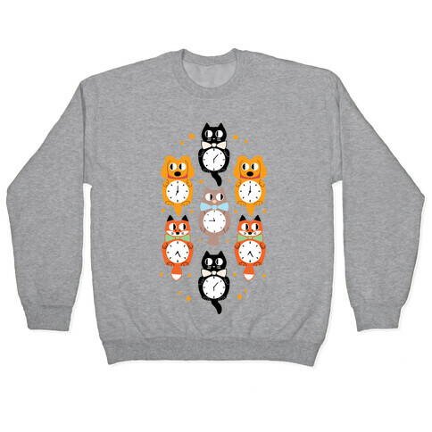 Animal Clock Pattern Pullover